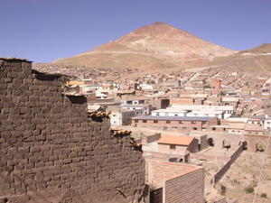 Cerro Rico from town