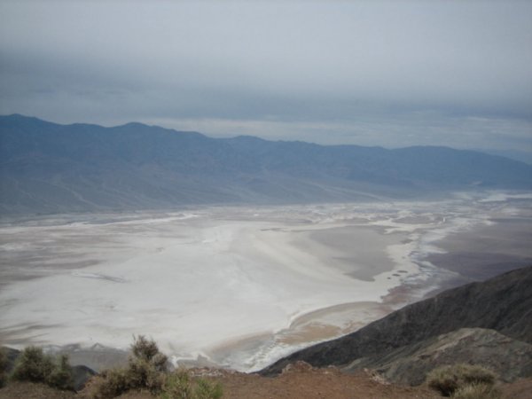 View of Death Valley floor from Dante's View 