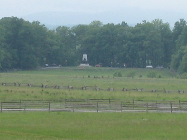 Picketts' Charge from the Union lines