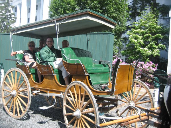 Greenbrier carriage ride