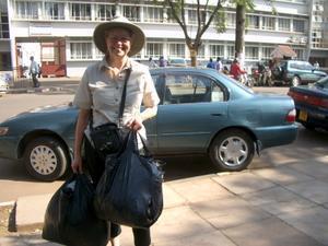 Bag Lady of Kampala