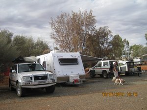 174  30-6-09   our camp spot at Uluru