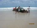 62   16-9-09  The Bogged Car on Cable Beach at Broome