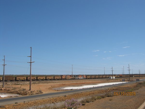 9      6-10-09   The trains can be up to a couple of km long  Port Hedland