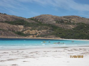 86   11-3-10   Lucky Bay at the National Park