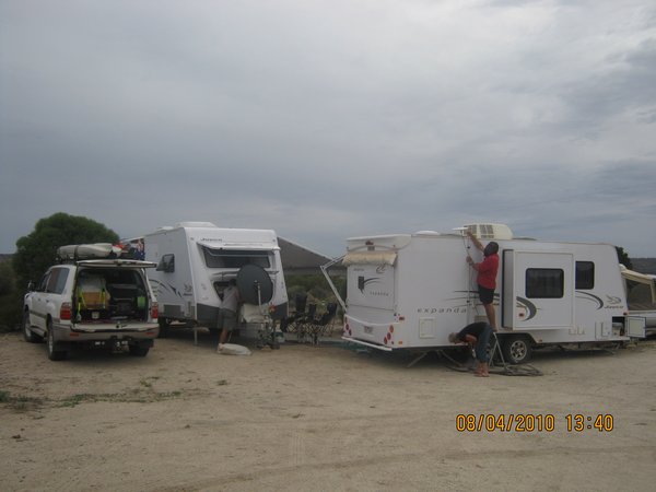 16   8-4-10   Fitzgerald Bay Bush Camp Whyalla SA