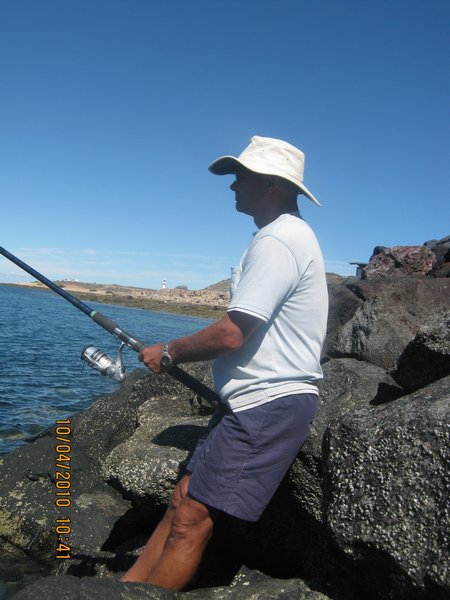 22   10-4-10  Dennis fishing Point Lowly  Whyalla SA