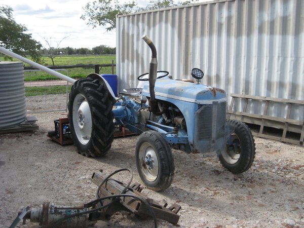 40f  3-8-10  Mick's pride & joy a 1943 Massey tractor