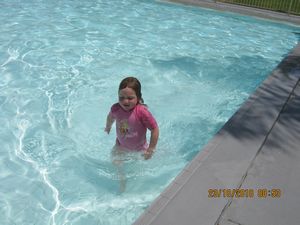 114    23-10-10  Maddy having a Swim