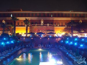 Marriott Cairo at Night