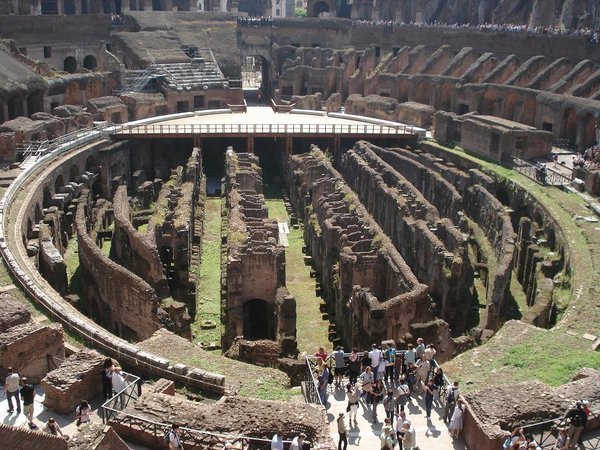 View From Second Level of Colisseum