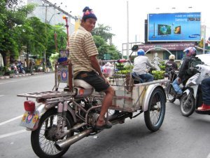 Thai version of a custom Harley