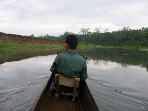 Canoe ride, Chitwan National Park, Nepal