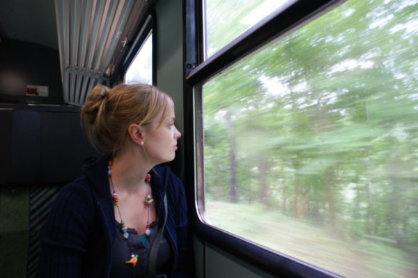 Train ride in Boppard