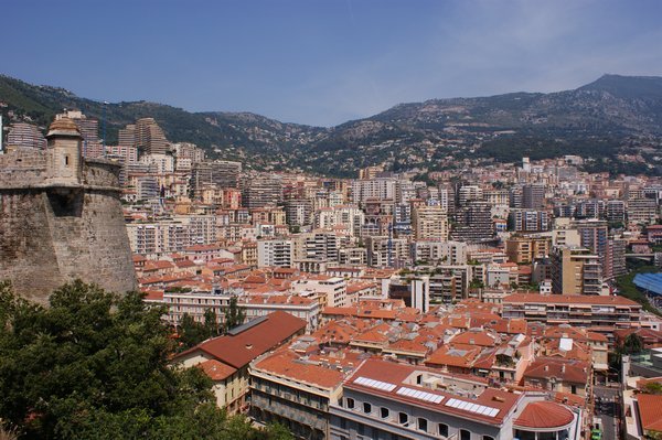 View over the city - Monaco