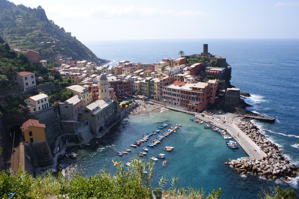 On our way out of the gorgeous Vernazza