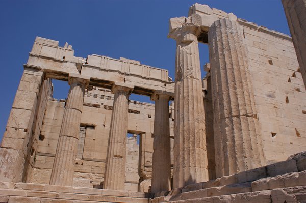 More ruins inside the Acropolis