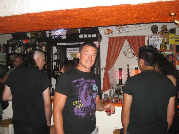 Malteser shots at Orange bar - YUMMM!