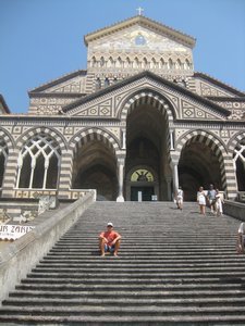 The cathedral at Amalfi