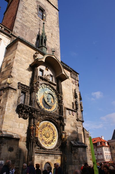 The intricate clock