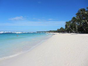 Boracay's white beach