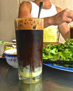 Vietnamese iced coffee that will put hairs on your chest