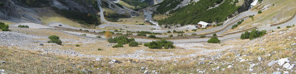 The other side of Silveretta pass