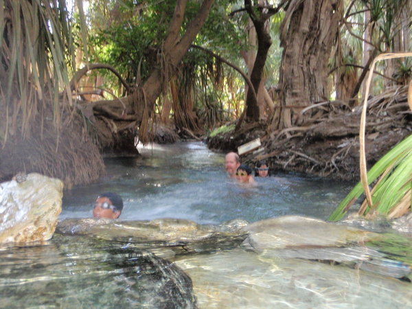 Hot Spring At A Constant 34 Degrees Celsius