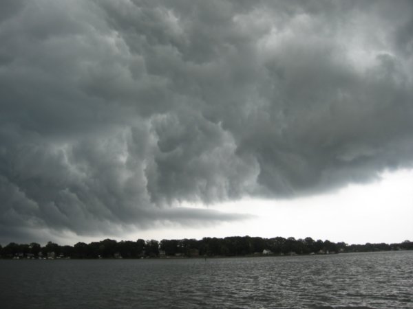 Storm over the Rhode River