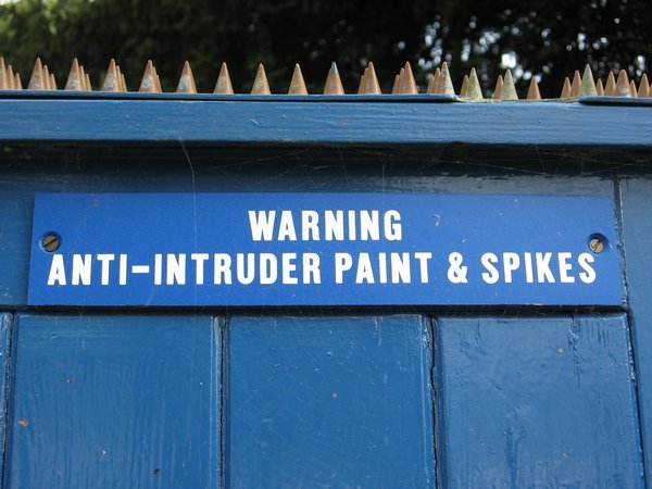 Anti-Intruder Paint?