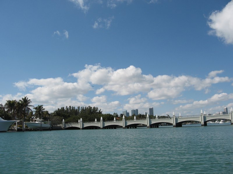 Bridge in the anchorage