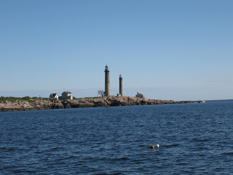 Cape Ann twin lighthouses