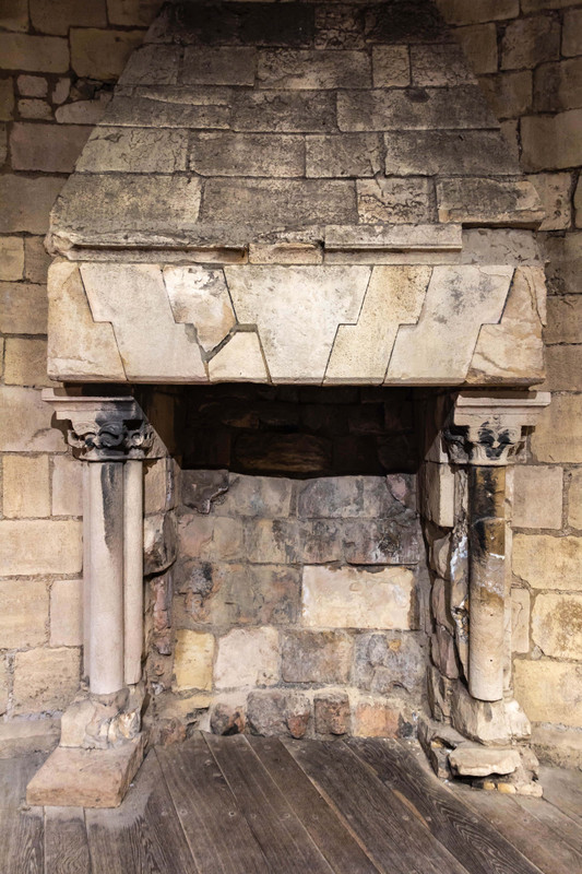 Fireplace at Conisborough