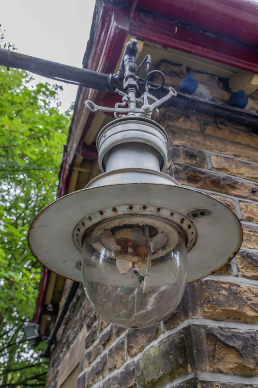 Gas station lamp