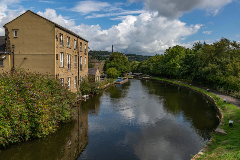 Looking towards Lock 1