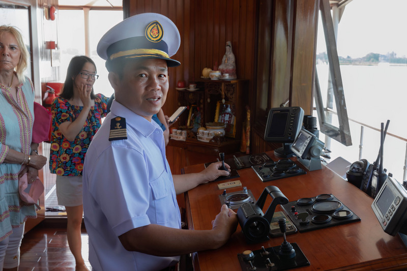 The Captain of the R.V. Bassac Pandaw