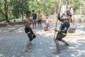 Khmer fighting display