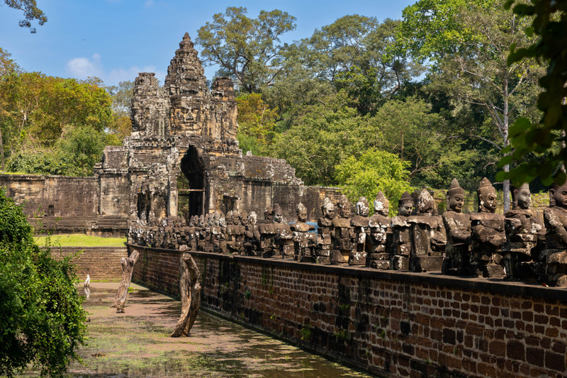 Tonle Om (South Gate), Angkor Thom
