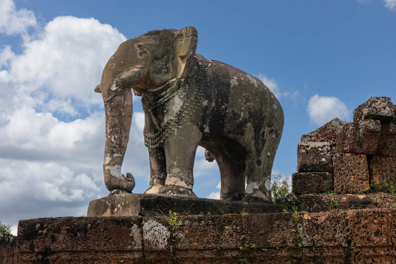 Elephant detail, East Mebon Temple