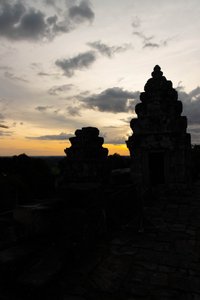 Sunset at Phnom Bakheng Temple