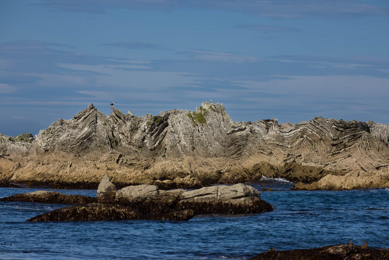 Crazy rocks at the Kaikoura Seal Colony