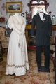 Bride and Groom outfits, Broadgreen House