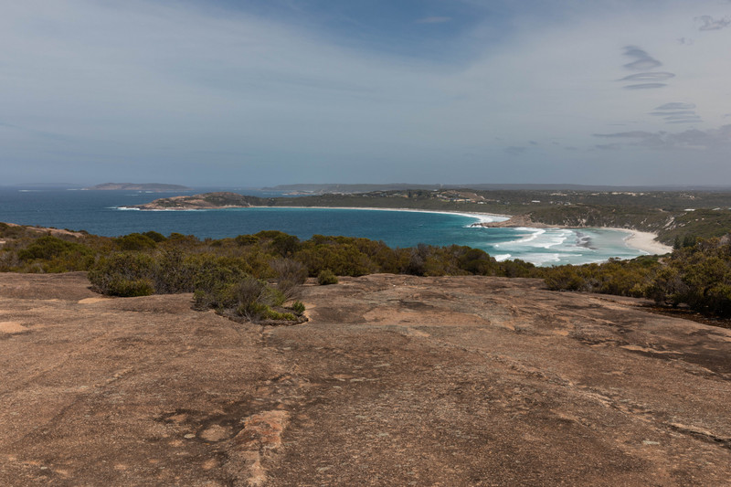 Firsties Beach from Rotary lookout