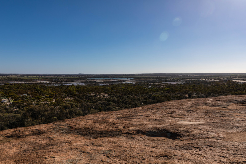 View from Wave Rock