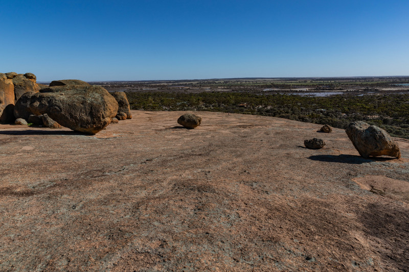 View from Wave Rock