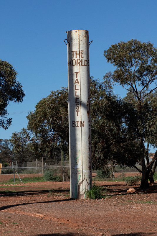 World's tallest bin