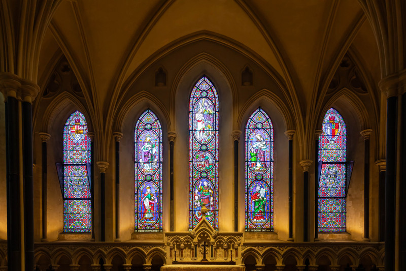 Lady Chapel stained glass