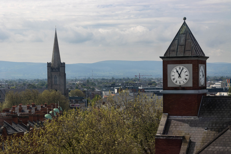 View from Dublinia Museum 