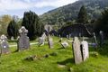 Glendalough graveyard