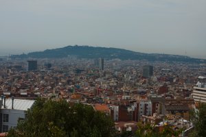 View from Guell Park
